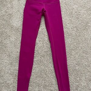 Vibrant Pink Lululemon Leggings